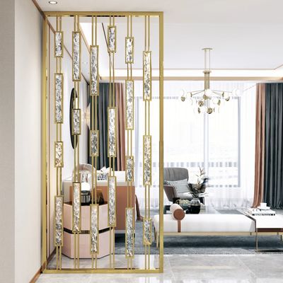 Contemporary Decorative Metal Panels Stainless Steel Screen Partition Room Dividers