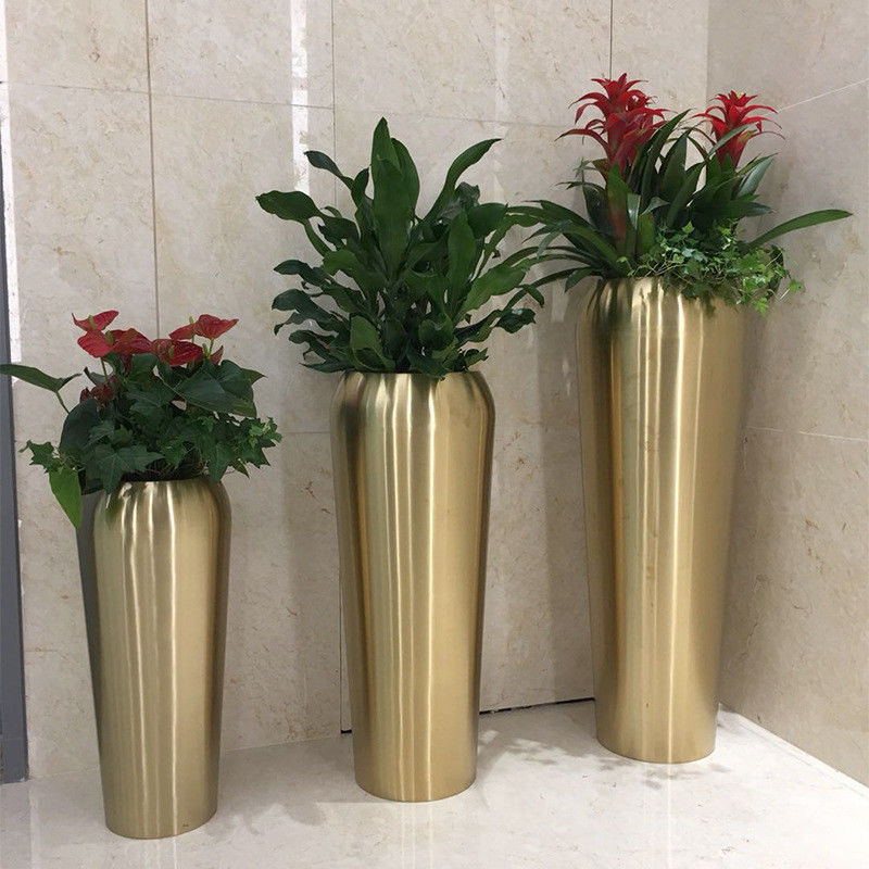 High Rust and Corrosion Resistance Stainless Steel Flowerpot